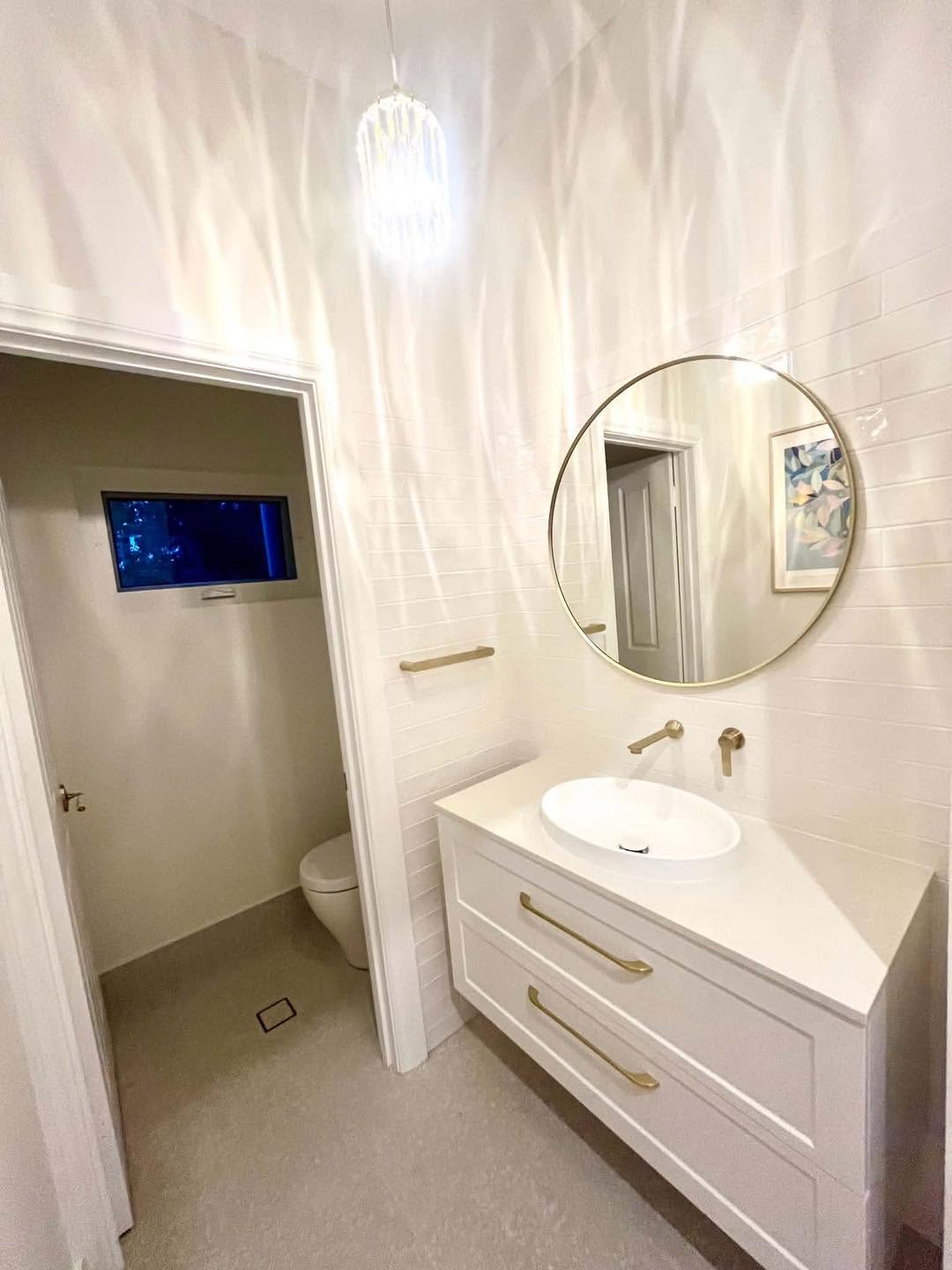 Elegant White Bathroom